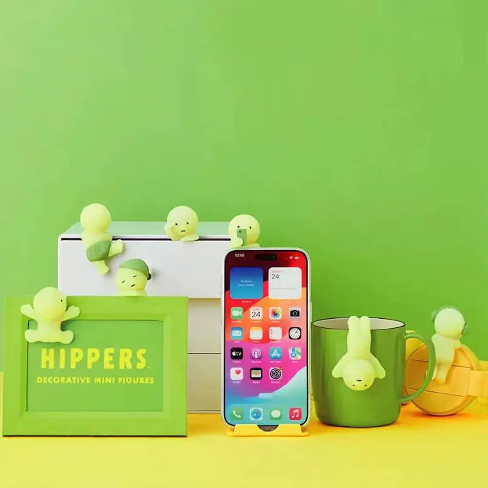 Smiski Hippers Mini Figures Blind Box - Glow in the Dark
