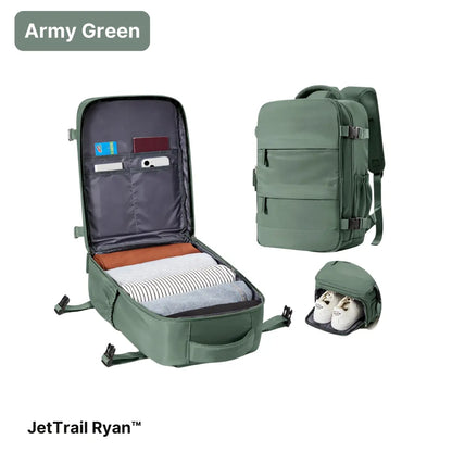 JetTrail Ryan™ Travel Backpack Cabin Bag Hand Luggage 