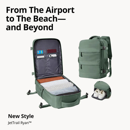 JetTrail Ryan™ Travel Backpack Cabin Bag Hand Luggage Leisure Laptop Backpack 
